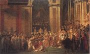 Jacques-Louis David Consecration of the Emperor Napoleon i and Coronation of the Empress Josephine oil on canvas